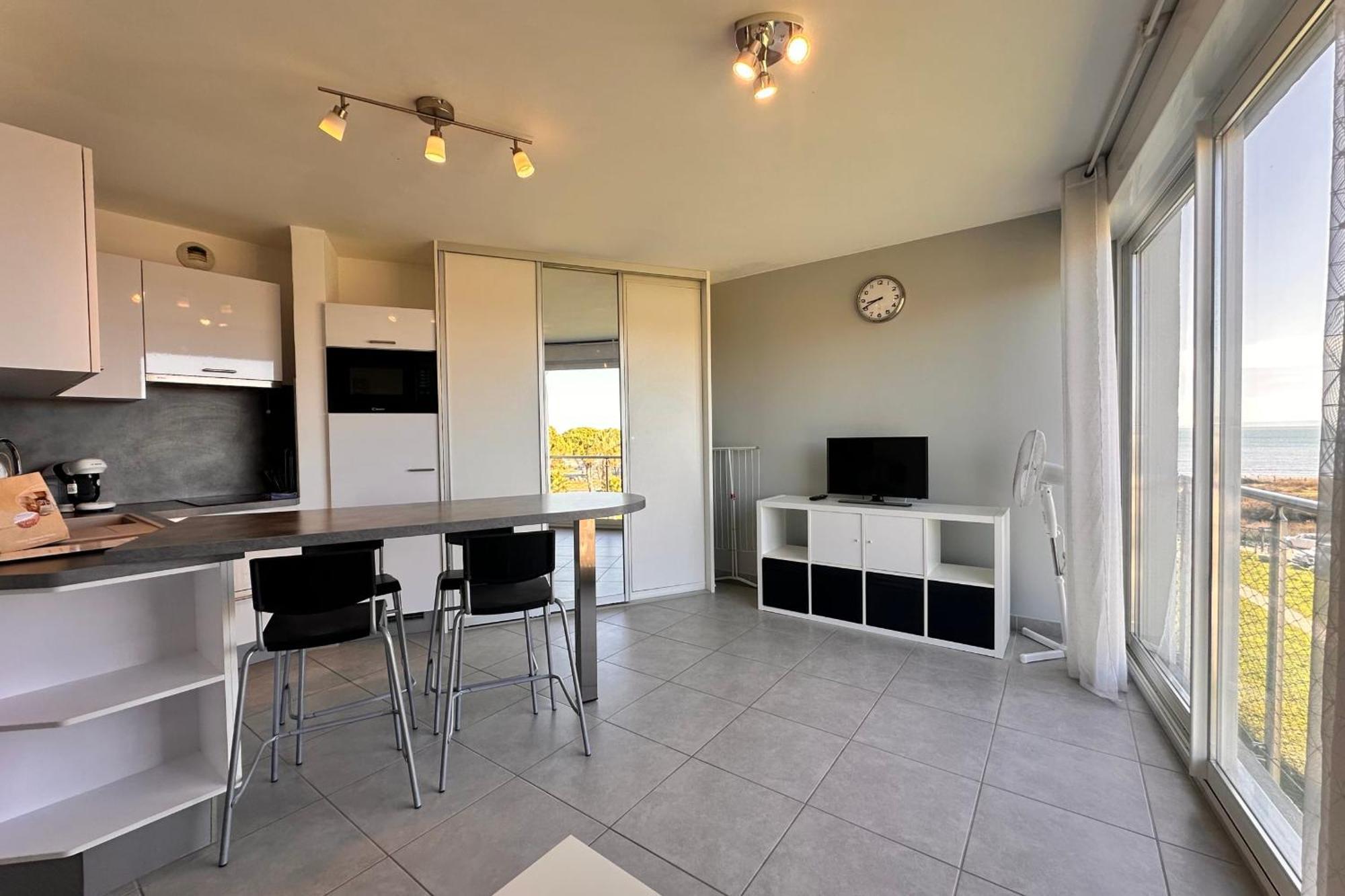 Les Pieds Dans Le Sable Appartement Vue Mer 1 Chambre 1 Cabine Le Grau-du-Roi Eksteriør billede